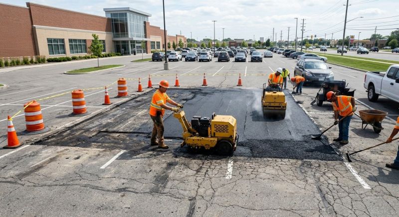 Church Parking Lot Repair in Orange County, CA