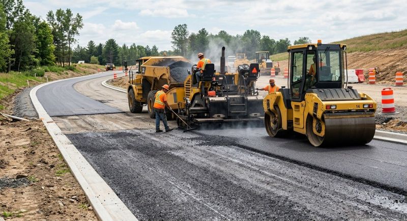 Industrial Asphalt Paving in Little Rock, AR